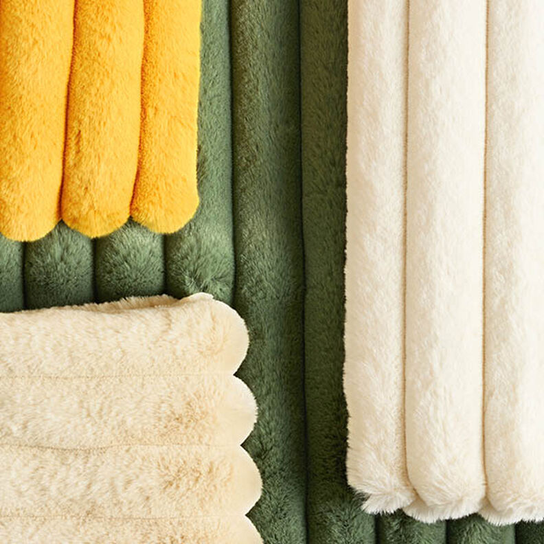 Polsterstoff Kuschelrippe – schilf,  image number 6