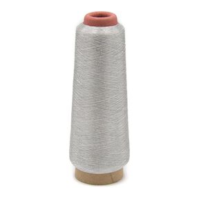Overlockgarn Metallic [ 2740 m ] – silber metallic, 