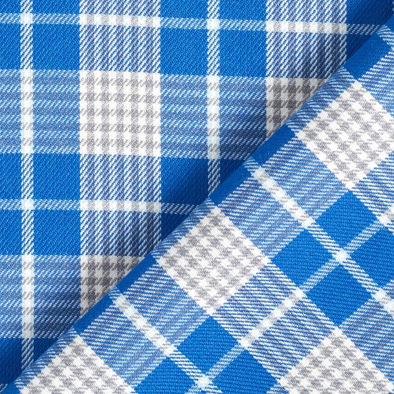 Viskosemix Glencheck – blau, image number 4