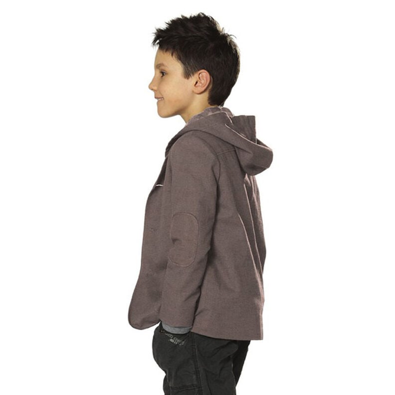 Leichter French Terry Uni – taupe,  image number 10