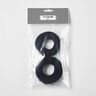 Klettband Set [2 x 2m | 20 mm] – schwarz,  thumbnail number 1