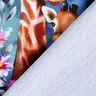 French Terry Sommersweat Giraffenfamilie Panel | Glitzerpüppi – nachtblau,  thumbnail number 4