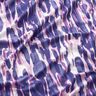 Viskosejersey Pinselstriche – weiss/blaulila,  thumbnail number 2