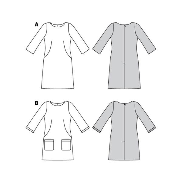 Kleid | Burda 6149 | 34-44