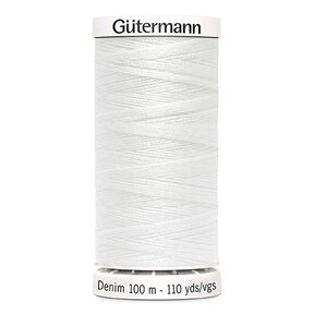 Jeansgarn [1016] | 100 m  | Gütermann – weiss, 