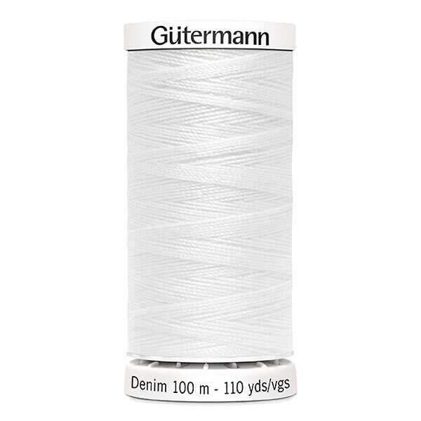 Jeansgarn [1016] | 100 m  | Gütermann – weiss,  image number 1