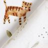 Baumwollpopeline Dschungeltiere Digitaldruck – weiss/anemone,  thumbnail number 4