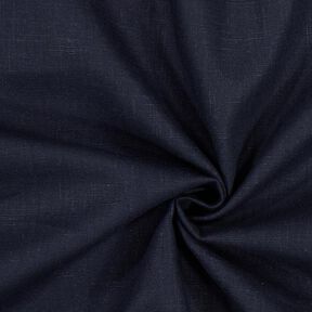 Leinenstoff Ramie-Mix medium – schwarzblau, 