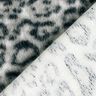 Kunstfell Schneeleopard – silber/anthrazit,  thumbnail number 4
