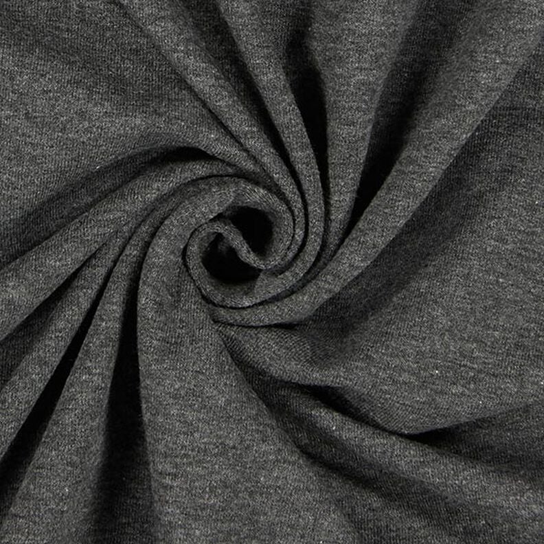 Leichter French Terry Melange – anthrazit,  image number 2