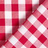 Baumwollstoff Vichykaro 1,7 cm – rot/weiss,  thumbnail number 4