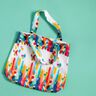 Taschen Panel Canvas bunte Pinseltupfen – weiss,  thumbnail number 7
