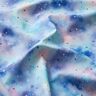 Regenjackenstoff Aquarell-Sternenhimmel Digitaldruck – eisblau/blaulila,  thumbnail number 3