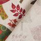Dekostoff Halbpanama Pilze im Herbst – orange/natur,  thumbnail number 4