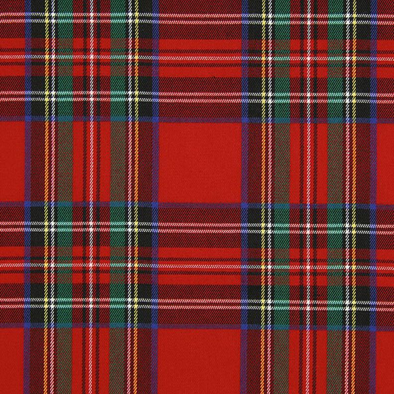 Schottenkaro Tartan Karo Groß – rot,  image number 1