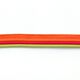 Paspelband Trio [ 15 mm ] – hellgrün/orange,  thumbnail number 2