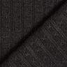 Strickstoff Ajour edle Glitzerstreifen – schwarz,  thumbnail number 4