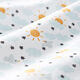 Baumwollpopeline Himmel – weiss/himmelblau – Muster,  thumbnail number 2