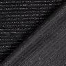 Nicki Stoff Glitzerstreifen – schwarz/silber metallic,  thumbnail number 4