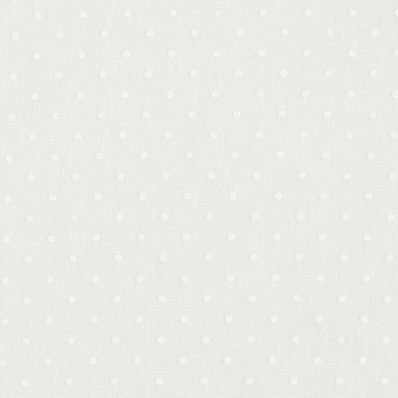 Gardinenstoff feine Punkte 300 cm – wollweiss,  image number 1