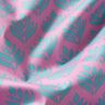 Beschichtete Baumwolle abstrakte Fächer – rosa/aquablau,  thumbnail number 2