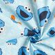 Dekostoff Cretonne Krümelmonster | CPLG – babyblau/königsblau,  thumbnail number 3