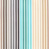 Outdoorstoff Canvas Streifen Farbverlauf – türkis/grau,  thumbnail number 1