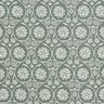 Baumwollstoff Cretonne Blumen und Ranken – schilf/weiss,  thumbnail number 1