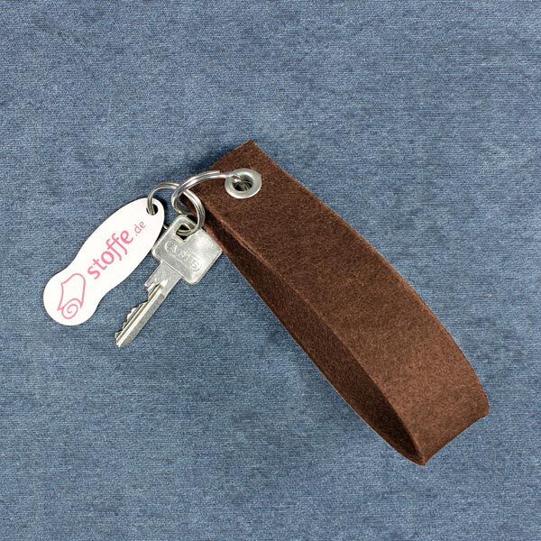 Filz 45cm / 4mm stark, 11 - dunkelbraun,  image number 4