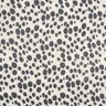 Chiffon abstrakte Kreise – weiss/schwarz,  thumbnail number 1
