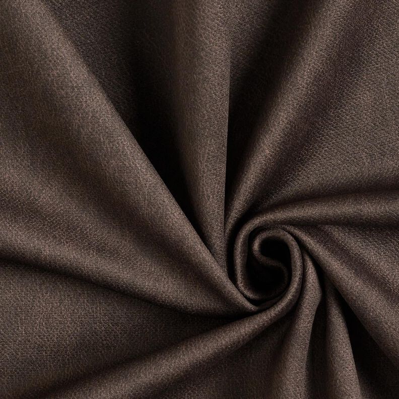 Polsterstoff Samt-Look – schwarzbraun,  image number 1