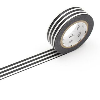 Washi Tape Streifen – schwarz/weiss | Masking Tape, 