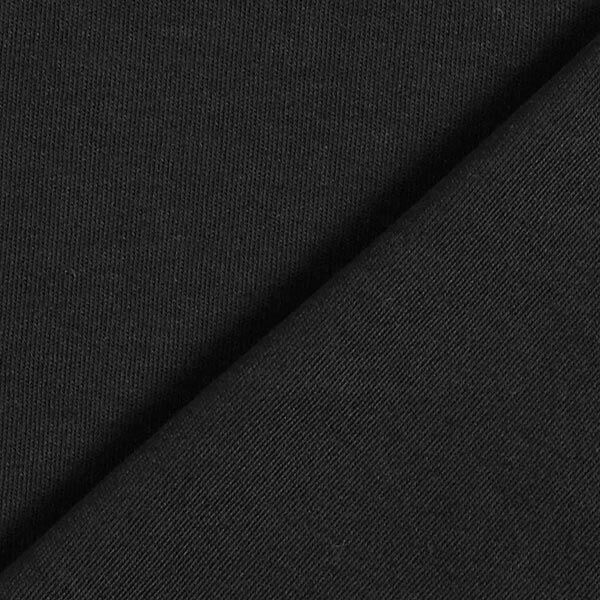GOTS Interlock Jersey uni – schwarz, image number 3