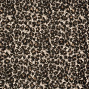 Strick-Bouclé Leo – schwarz/rehbraun, 
