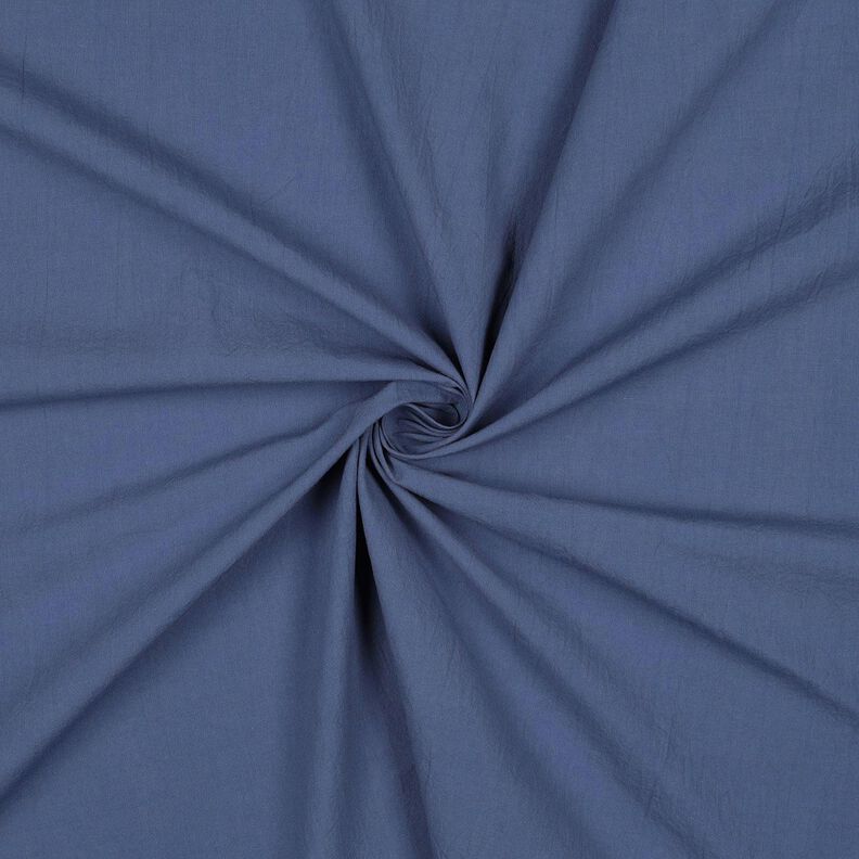 Baumwollstoff Krinkel vorgewaschen – jeansblau,  image number 1