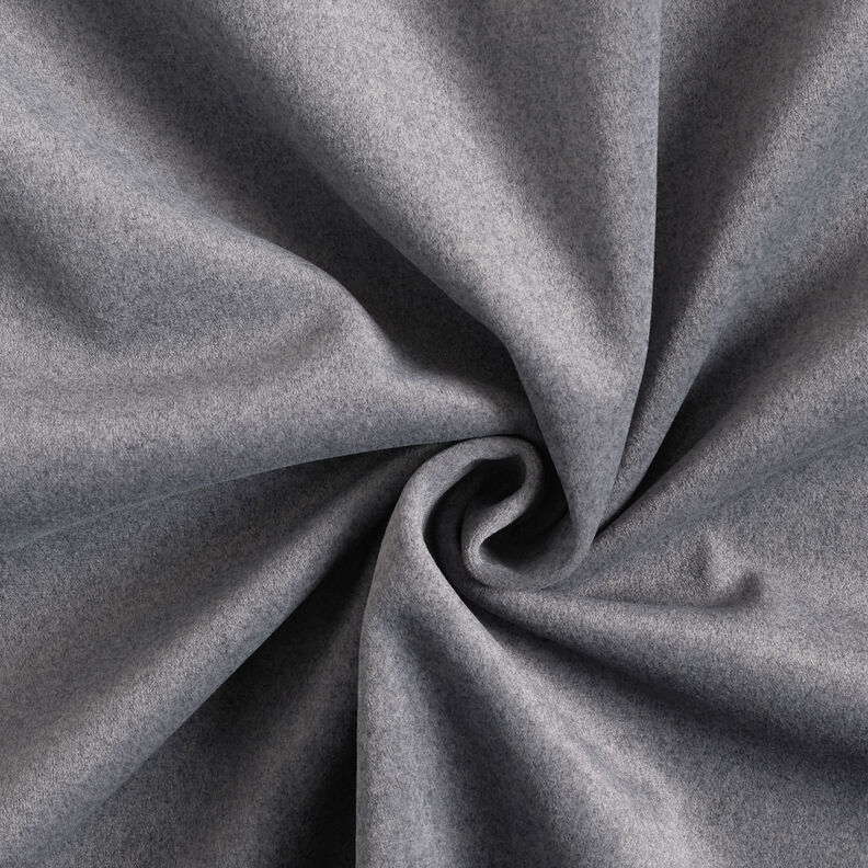 Thermo-Vorhangstoff feine Melange – anthrazit,  image number 1