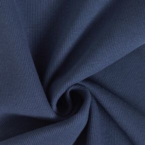 2x2 Bündchen Uni – marineblau, 