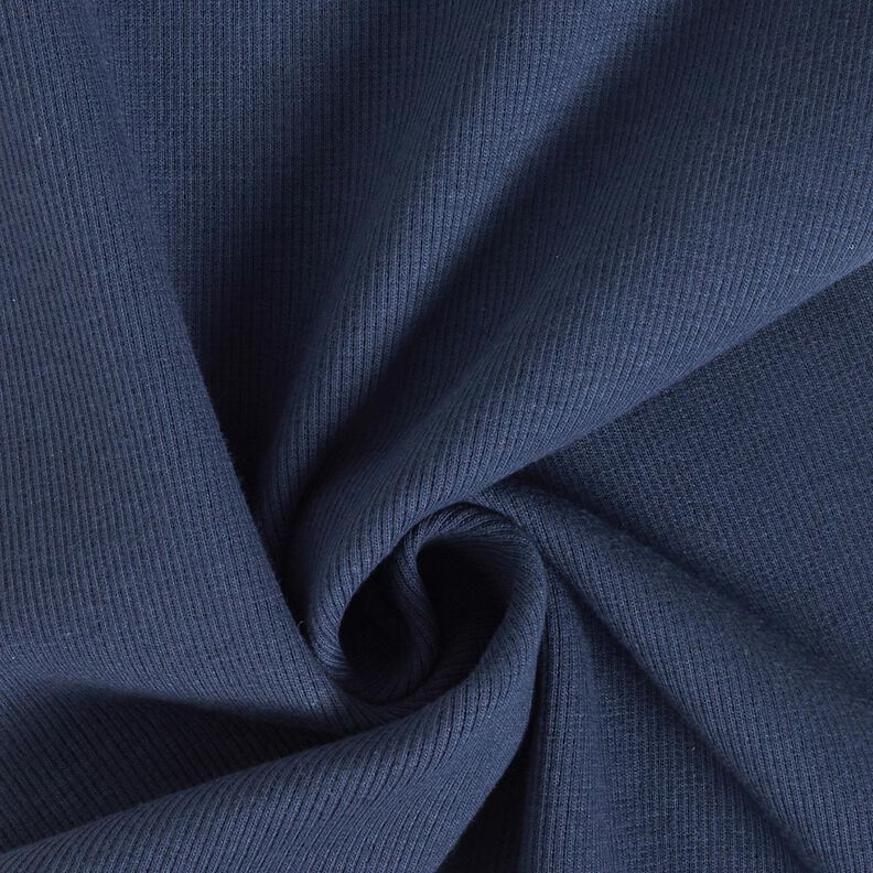 2x2 Bündchen Uni – marineblau,  image number 1