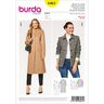 Mantel / Jacke | Burda 6461 | 34-46,  thumbnail number 1