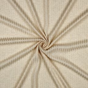 Rippenstrick Lurex – wollweiss/gold metallic, 