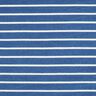 Frotteejersey Streifen – brilliantblau/elfenbein,  thumbnail number 1