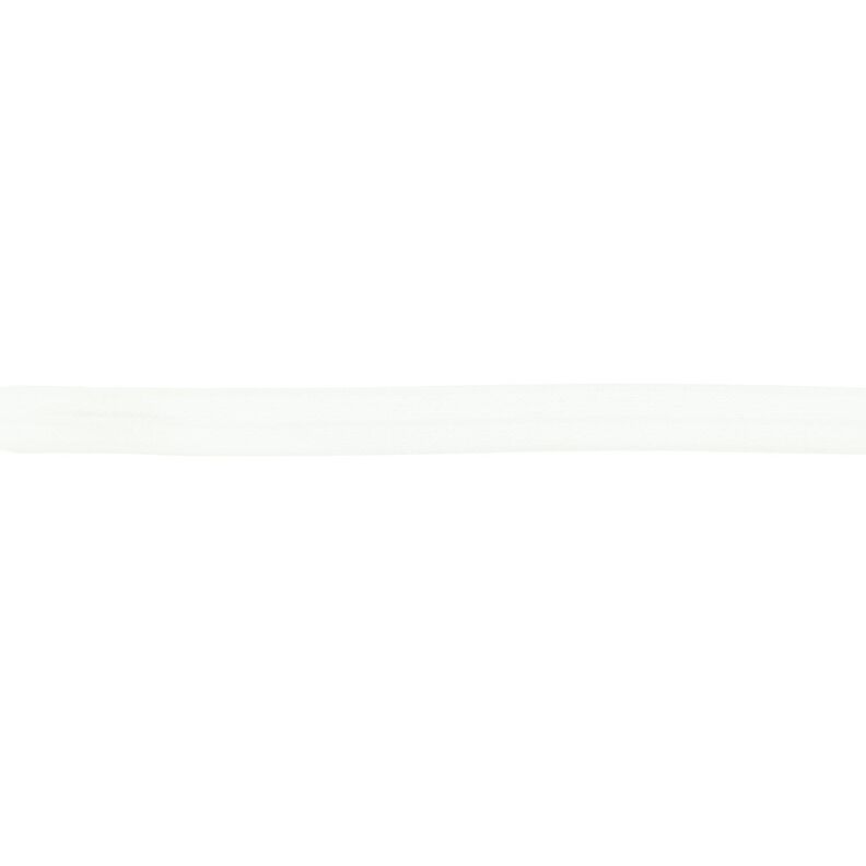 Elastisches Einfassband (Falzgummi) glänzend [15 mm] – weiss,  image number 1