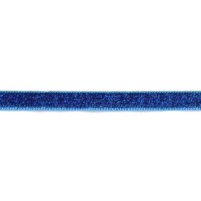 Samtband Metallic [10 mm] – königsblau, 