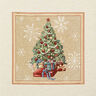 Dekopanel Gobelin Tannenbaum – karminrot/hellbeige,  thumbnail number 1