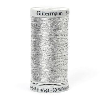 Metallic Metalleffektfaden (7009) | 500 m | Gütermann -  silber, 