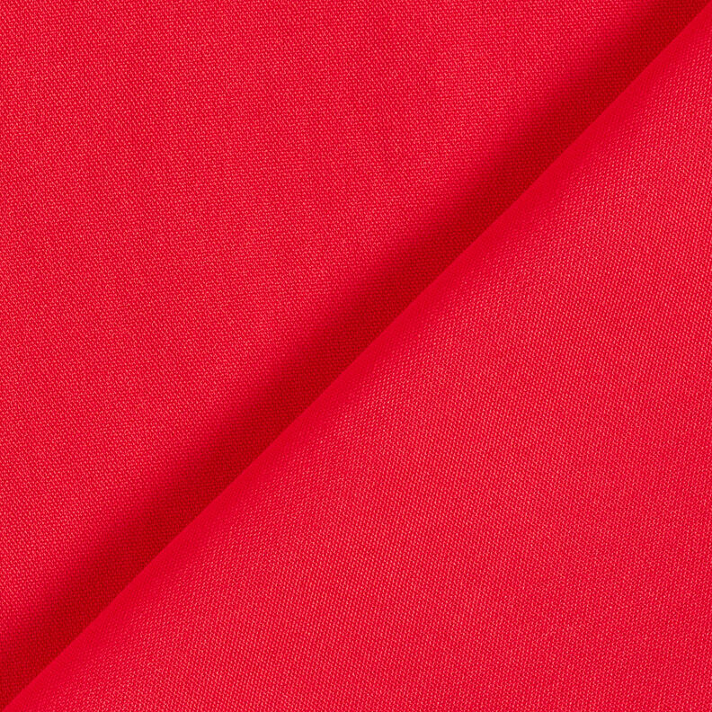 Viskosemix Leinwandbindung Uni – rot,  image number 4