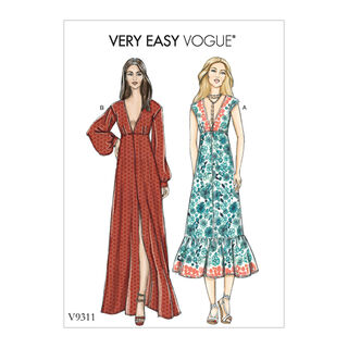 Kleid Very Easy | Vogue 9311 | 32-48, 