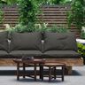 Outdoorstoff Canvas Melange 320 cm – dunkelgrau,  thumbnail number 5