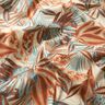 Outdoorstoff Canvas große Blätter – natur/terracotta,  thumbnail number 2