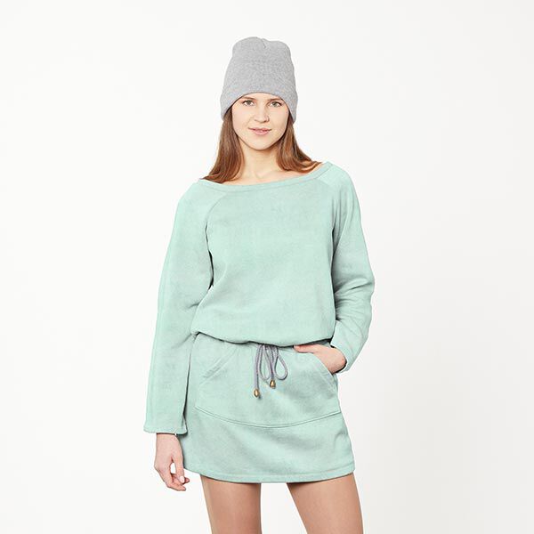 Nicki Stoff Uni – lindgrün